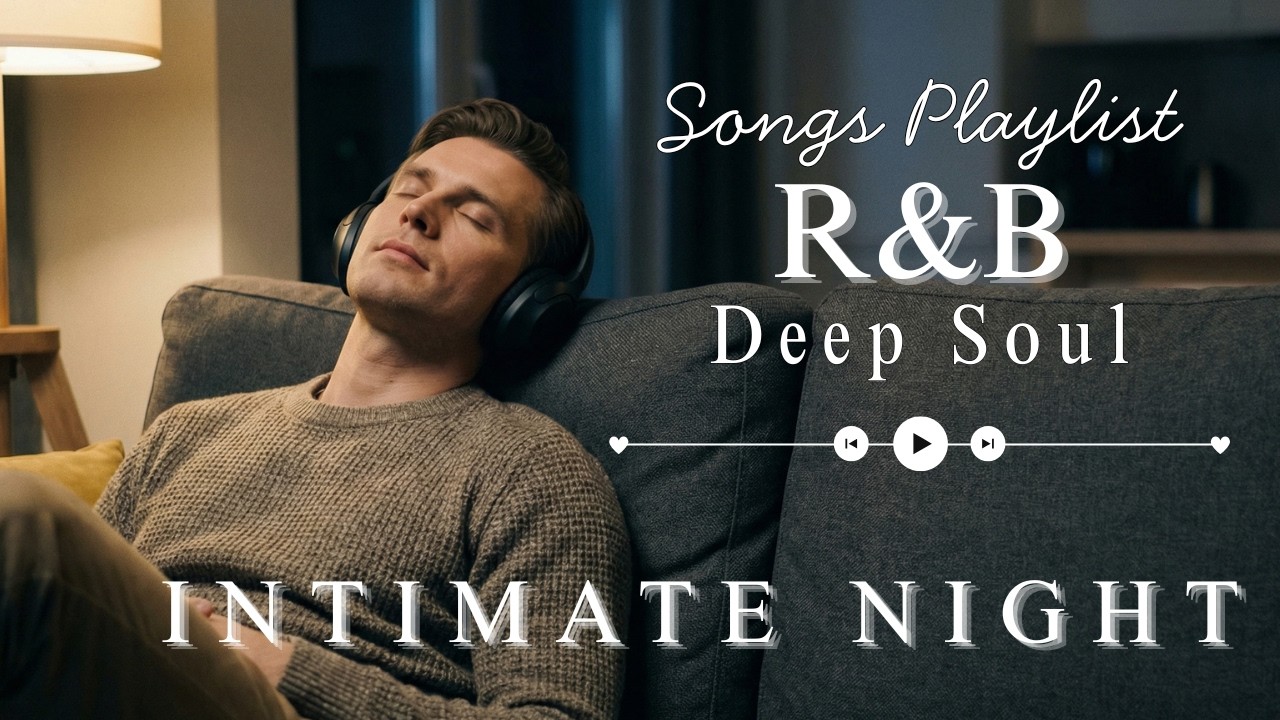 Midnight Slow Jam R&B 🌙 Romantic Male Vocal Experience/ Chill/ Study/ Relax