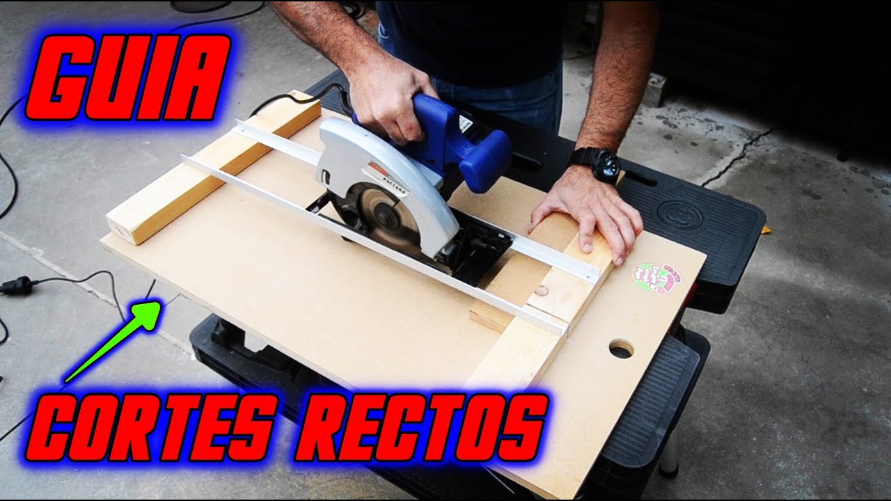 🧢Guía mesa sierra circular,MUY FACIL