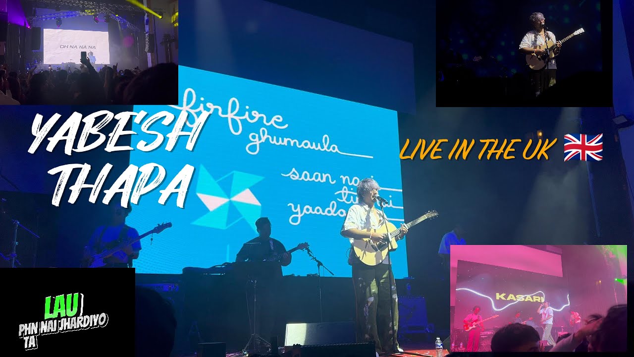 YABESH THAPA LIVE IN TH UK 🇬🇧 🔥