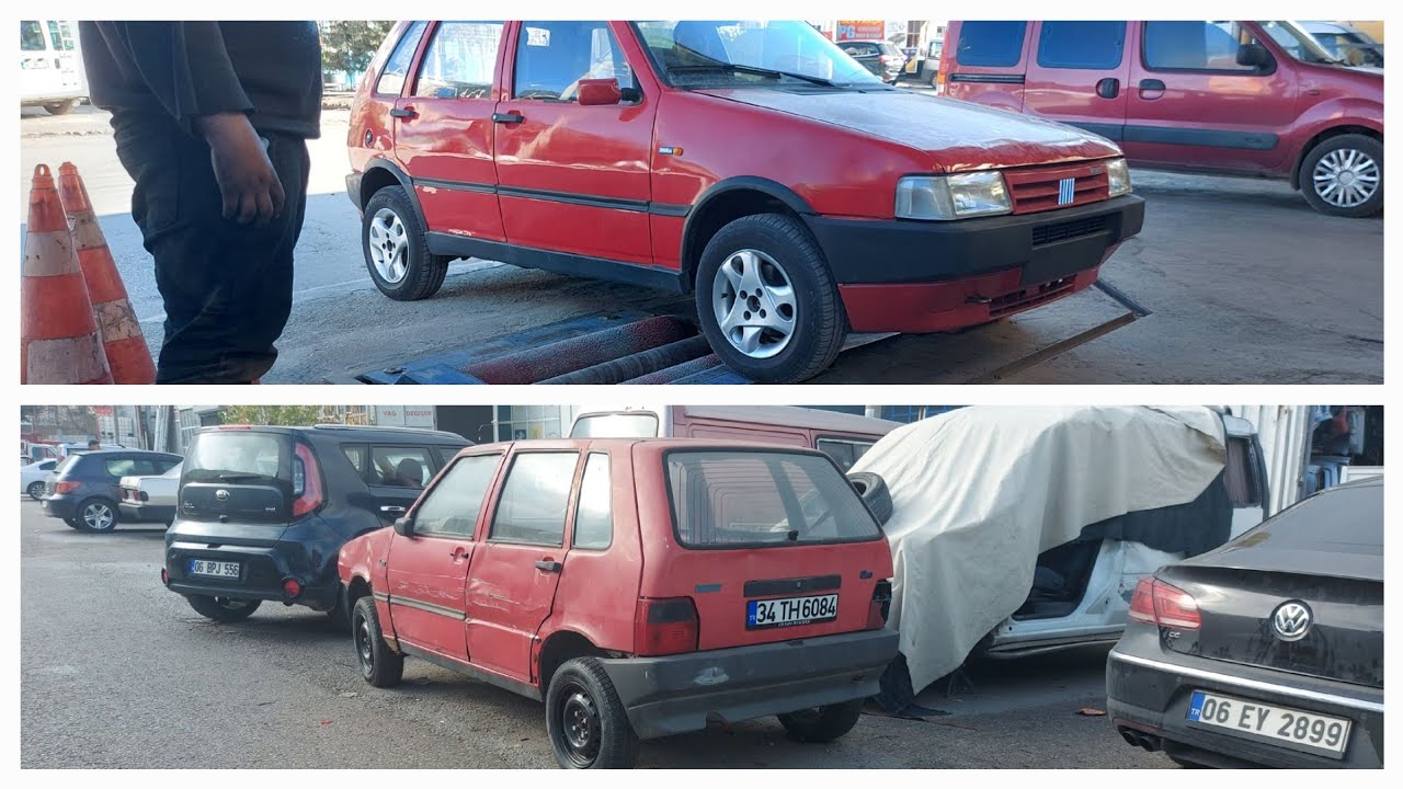 HURDA FİAT UNO BAŞTAN SONA TADİLAT