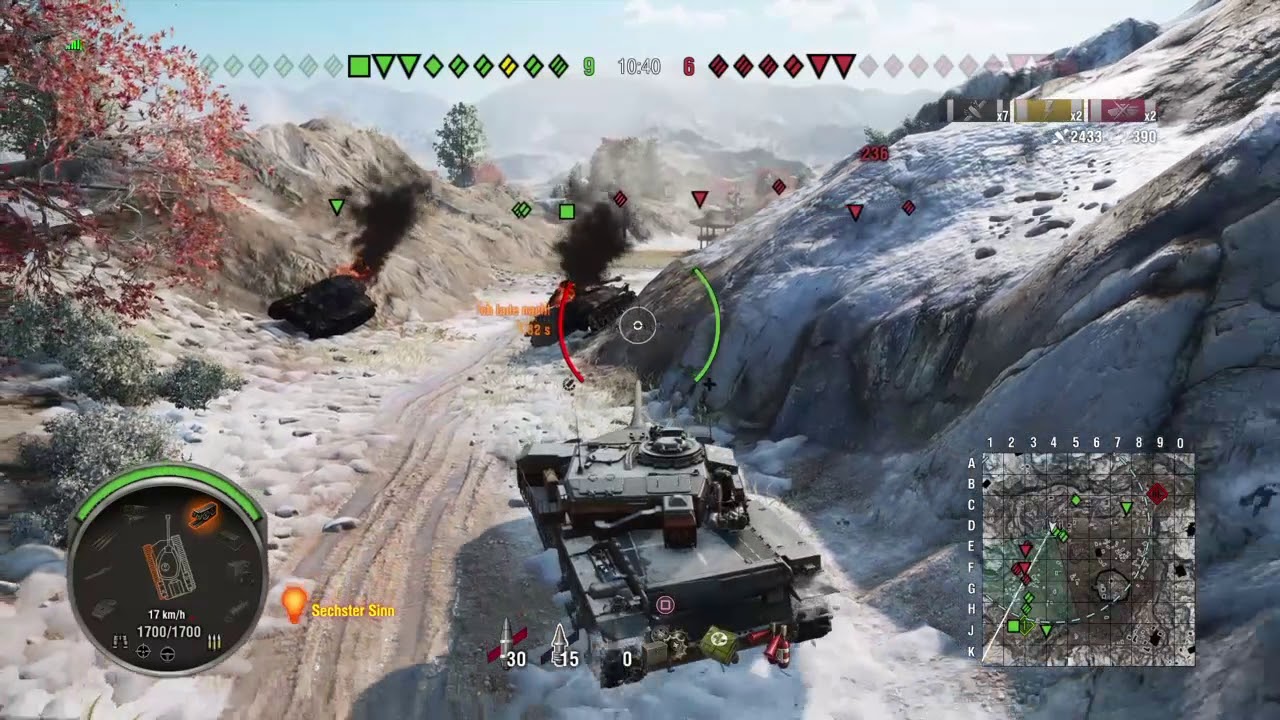 World of Tanks PS4 - Sharpshooter Mastery auf Heiliges Tal  - Matta rockt