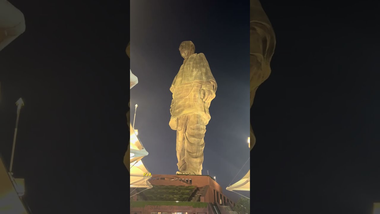 Statue of Unity FULL Laser Show | World&rsquo;s Tallest Statue | Kevadia Gujarat 🇮🇳