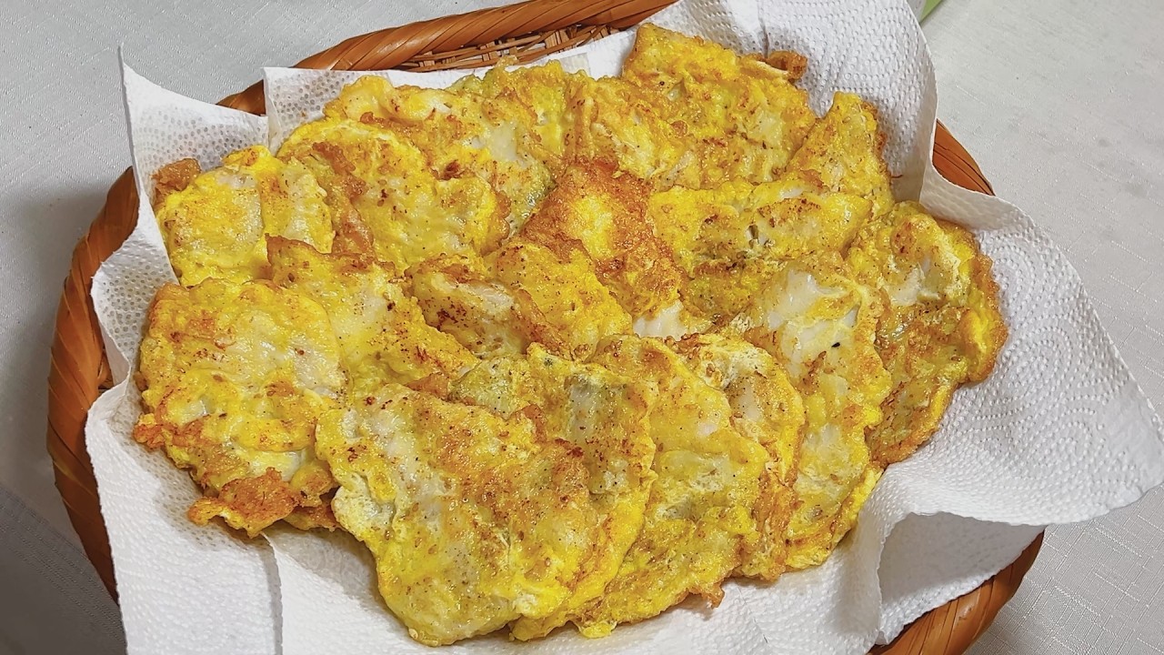 고소하고 맛있는 동태전 만들기