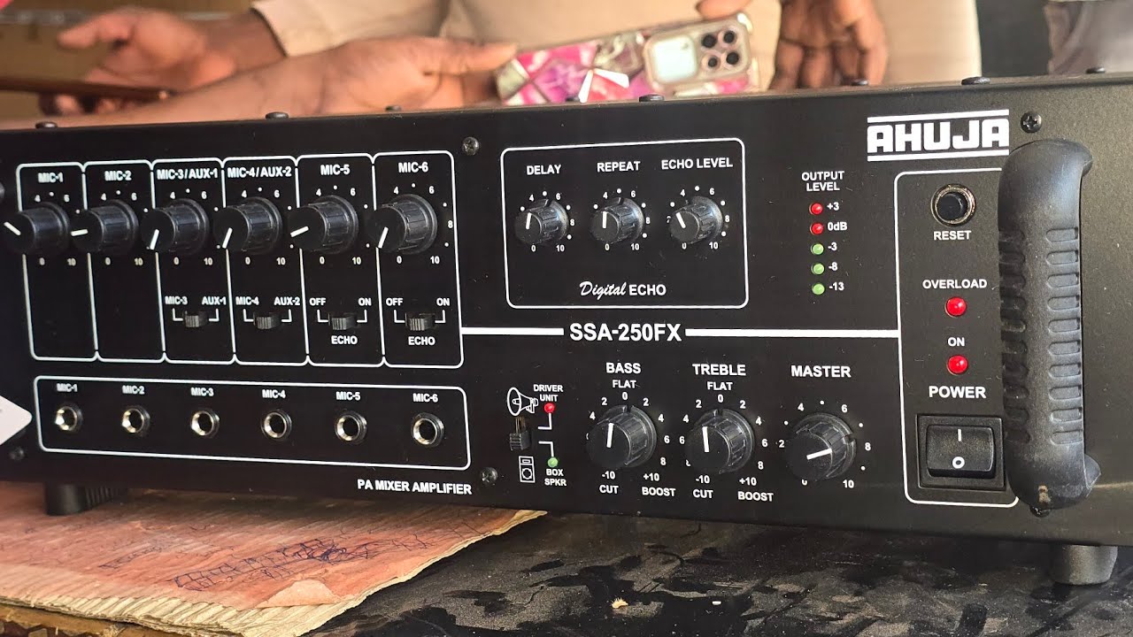 #AHUJA SSA -250FX# Ahuja  Amplifier Eco|| 250Watt  2026 ki PRICE   #BHUPENDRA ELECTRONICS  