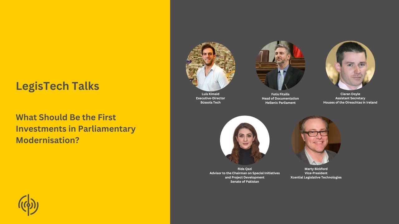 What Should Be the First Investments in Parliamentary Modernisation? [BTV0000756]