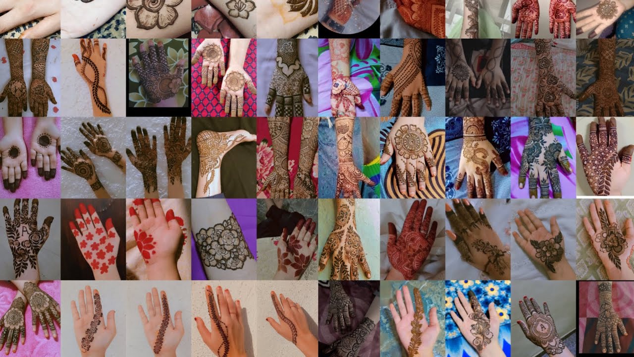Part 2 Ramzan special and eid special mehndi designs for basic special ❤️❤️💞💞💞💞💞💞💞