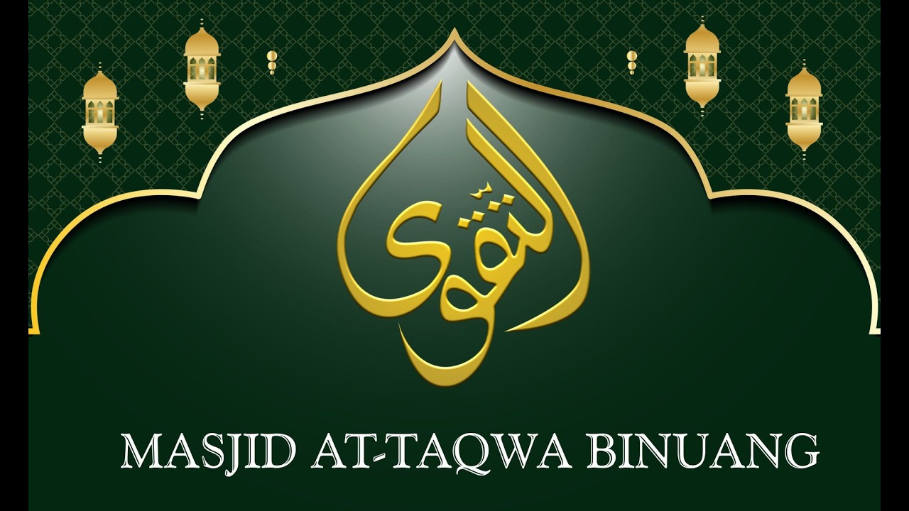 PELAKSANAAN IBADAH SHOLAT ISYA, TARAWEH DAN WITIR || MASJID AT TAQWA BINUANG