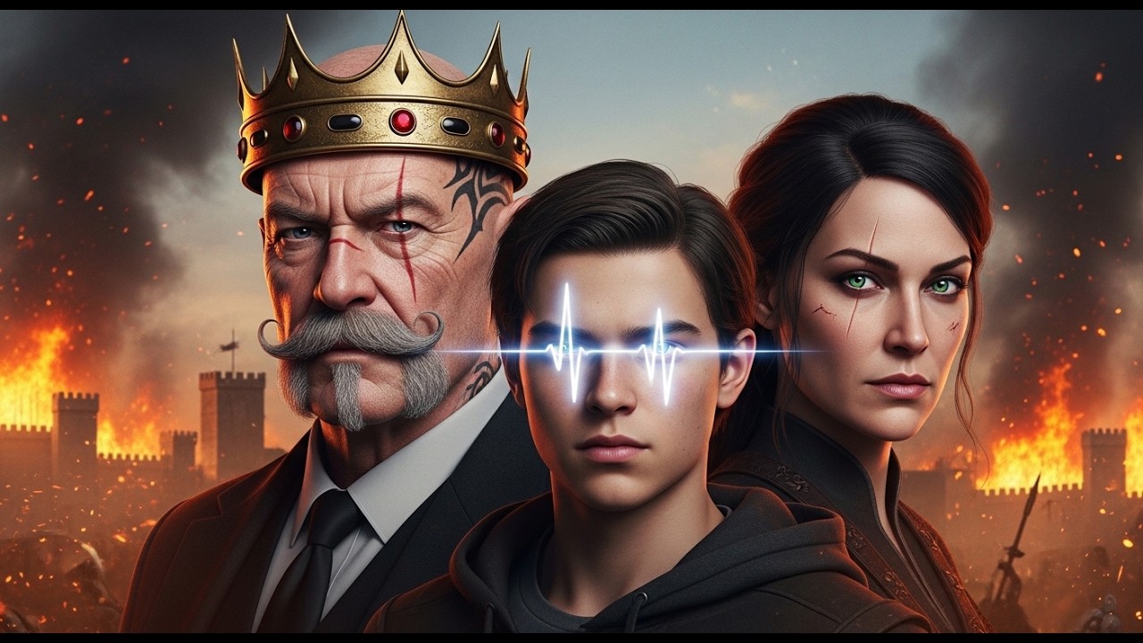 The Blind Alpha They Left to Die — But the Moon Gave Him Sight Beyond Sight.