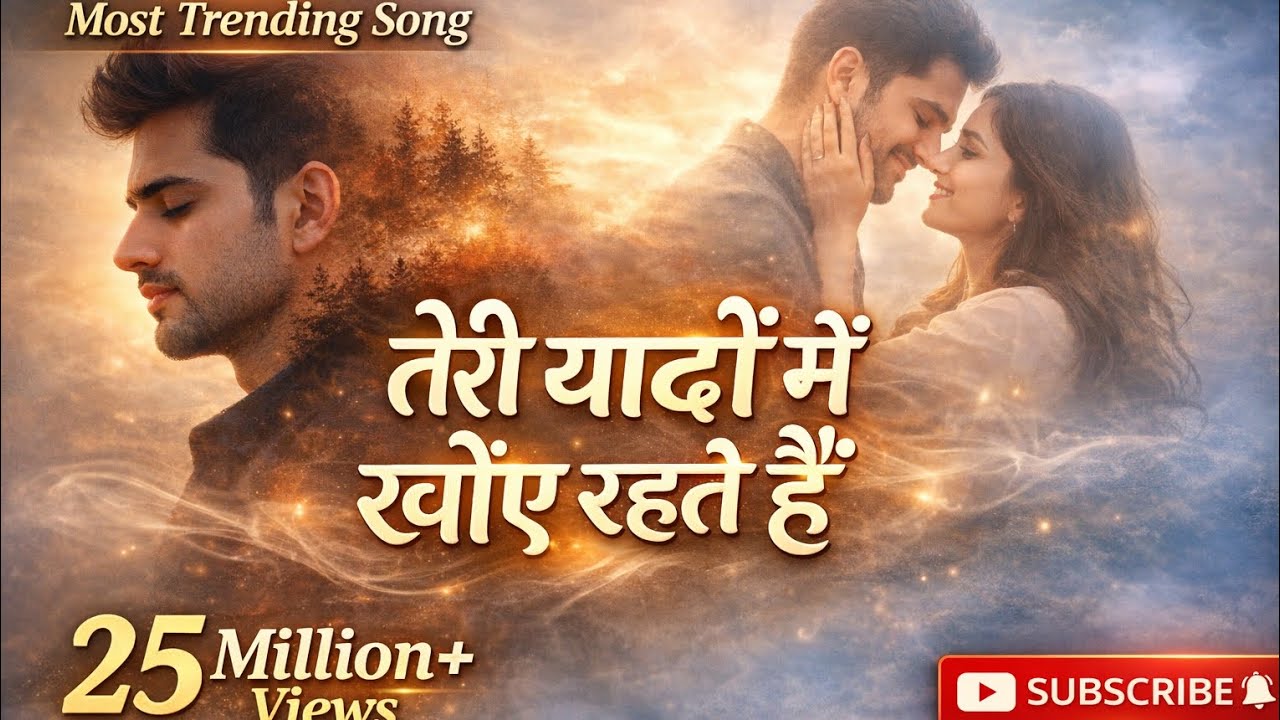तेरी यादों में खोए रहते हैं 💔 | Most Trending Sad Love Song 2026 | 25 Million+ Views