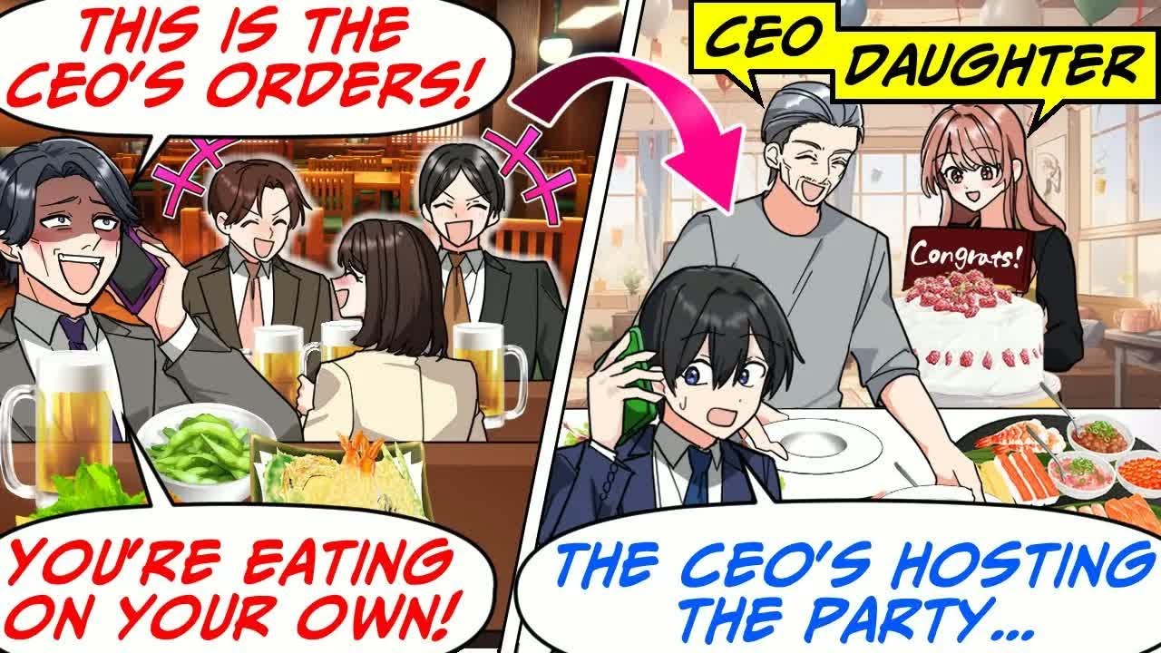 [Manga Dub] At the Company Welcome Party, My Dept Head Canceled a Booking For 50 People But [RomCom]