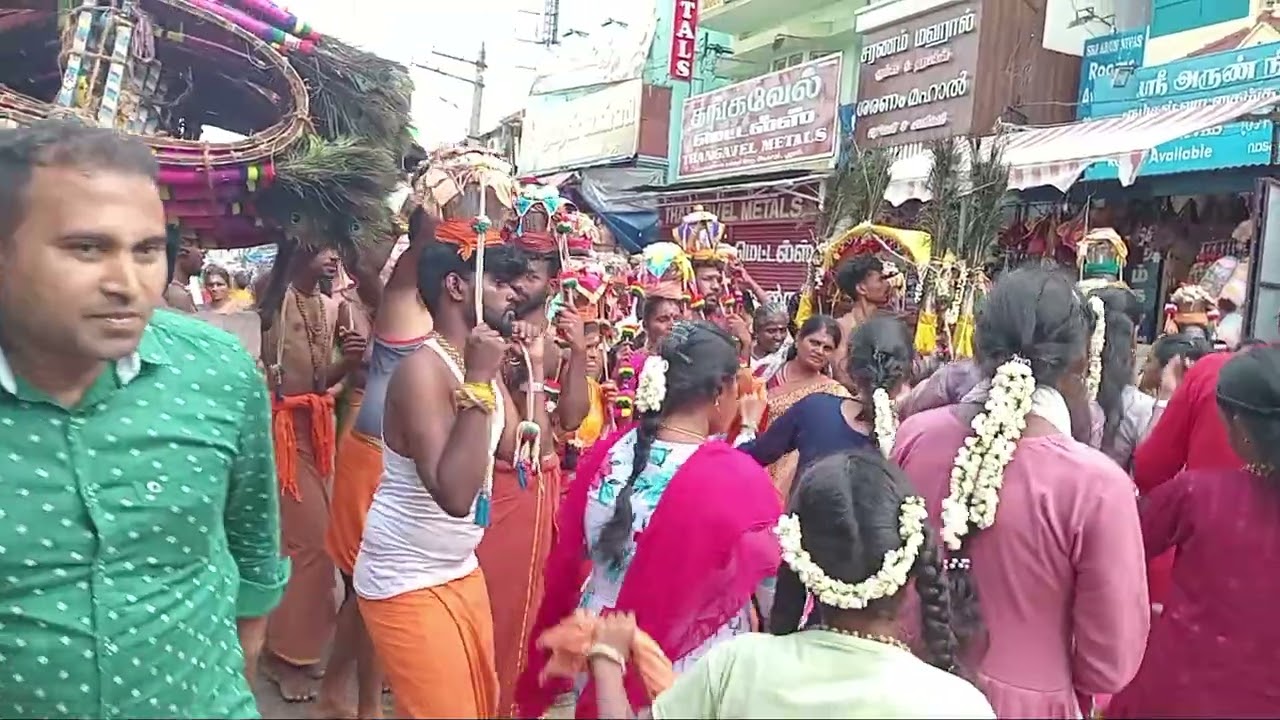 குட்டம் தாசிரிப்படட்டி தேவராட்டம்  , பழனி முருகன்  காவடி    💥
