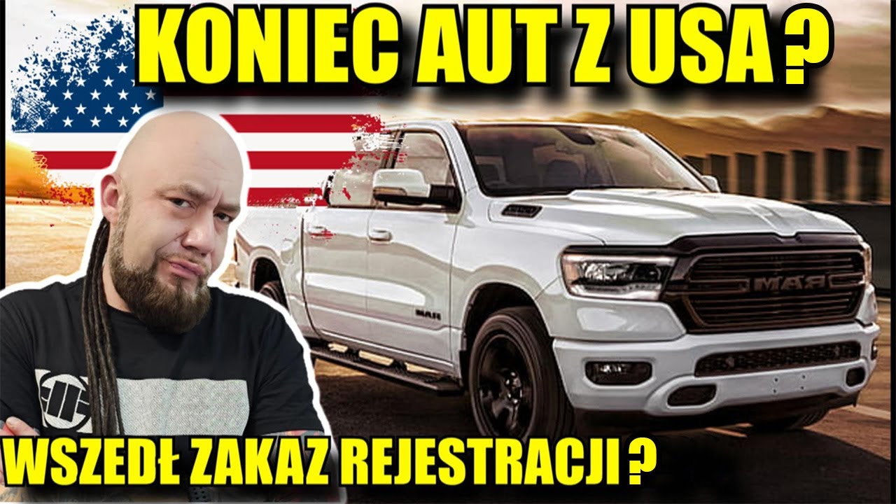 ZAKAZ AUT Z USA W POLSCE? Wszedł ZAKAZ REJSTRACJI? GRUBOO zamieszanie w Prawie