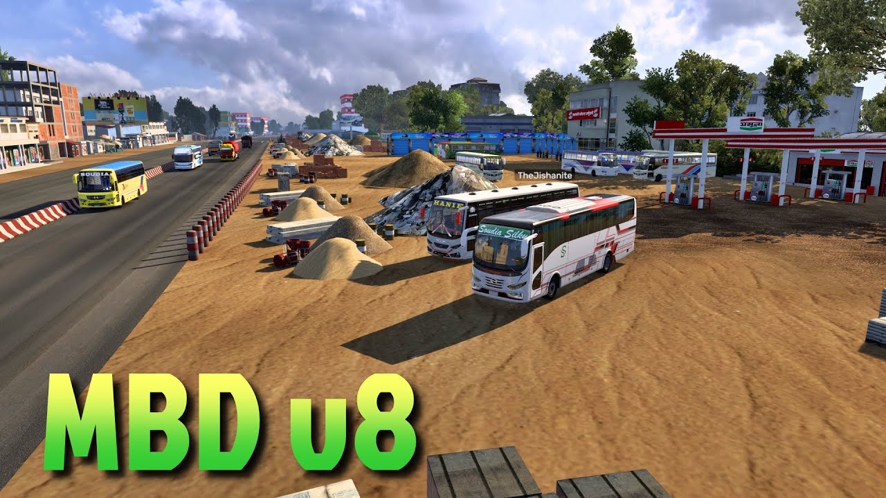 Map of Bangladesh Mod (MBD Version 8) - Euro Truck Simulator 2