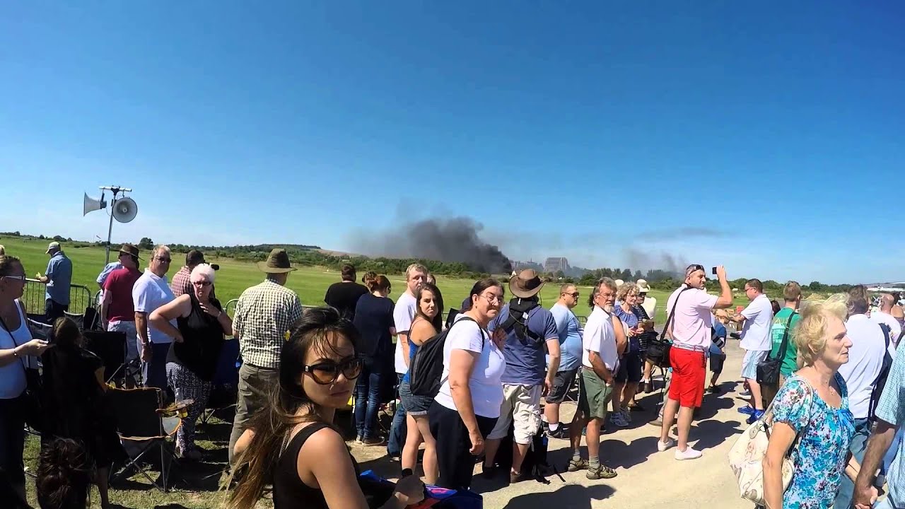 Shoreham Airshow Crash Aftermath