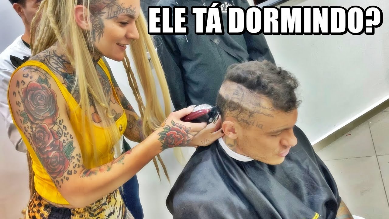 A TATUADORA RASPOU O CABELO DO TOGURO