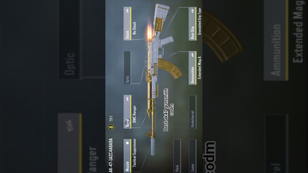 best ak47 gunsmith on leaderboard once🎮🥇🔫