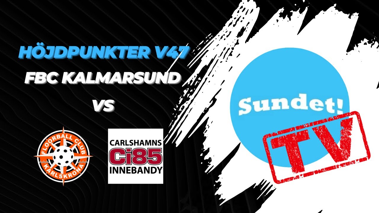 Höjdpunkter v47 - Matcher mot FBC Karlskrona och Carlshamns IBK
