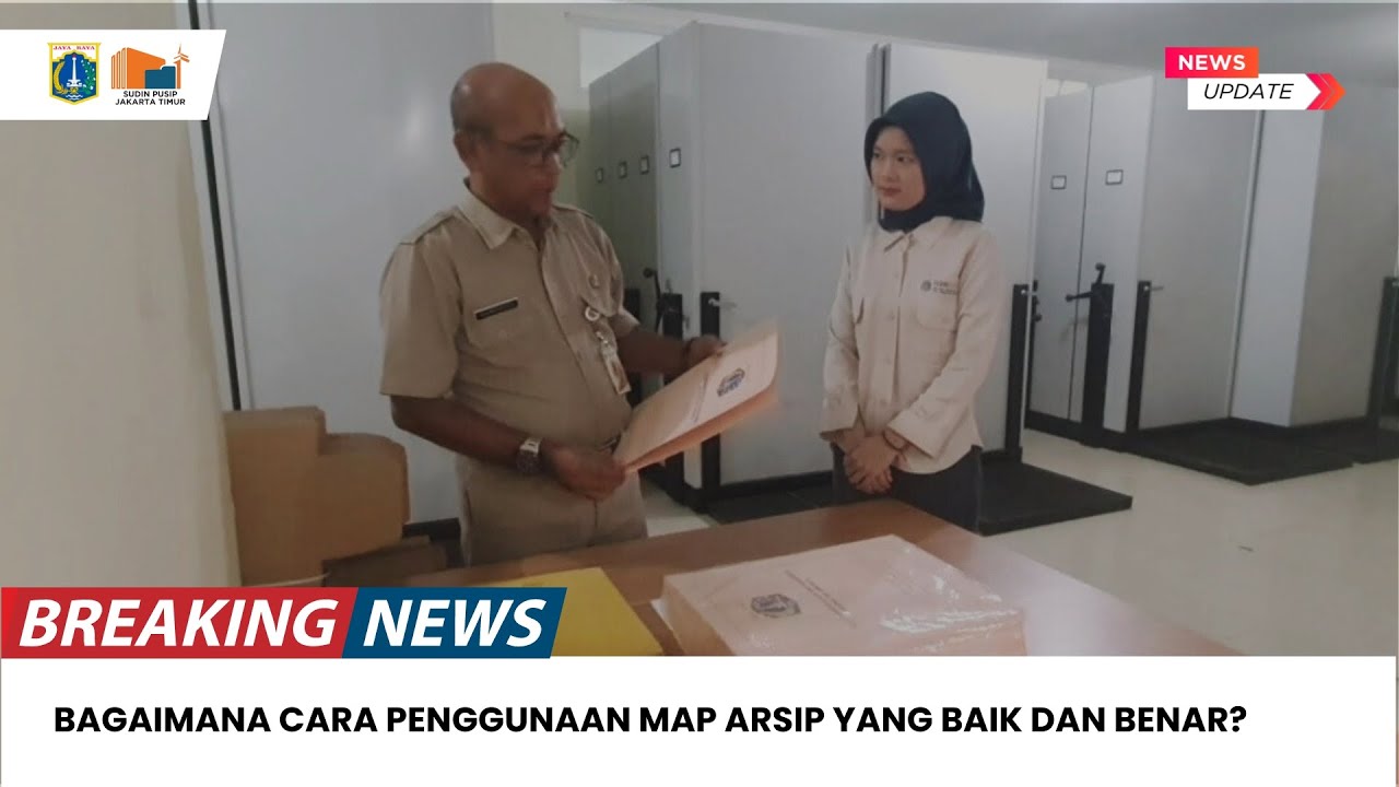 Penggunaan Map Arsip yang benar