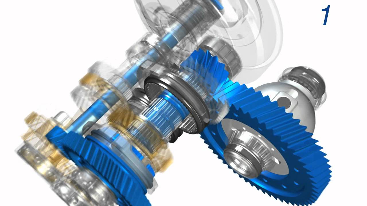 GFT-mps6 ford transmission animation