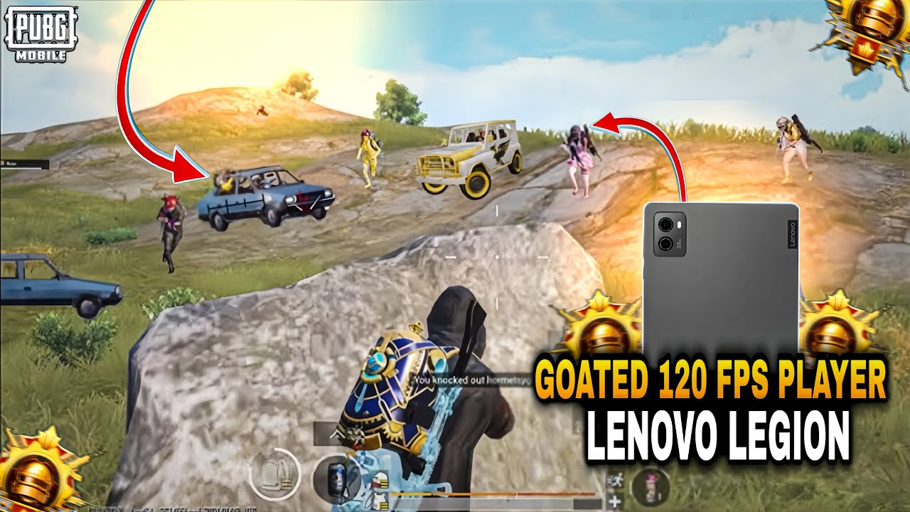 LENOVO LEGION TAB 🔥 GOATED 120 FPS PLAYER 🥵 PUBG MOBILE 2025 💫