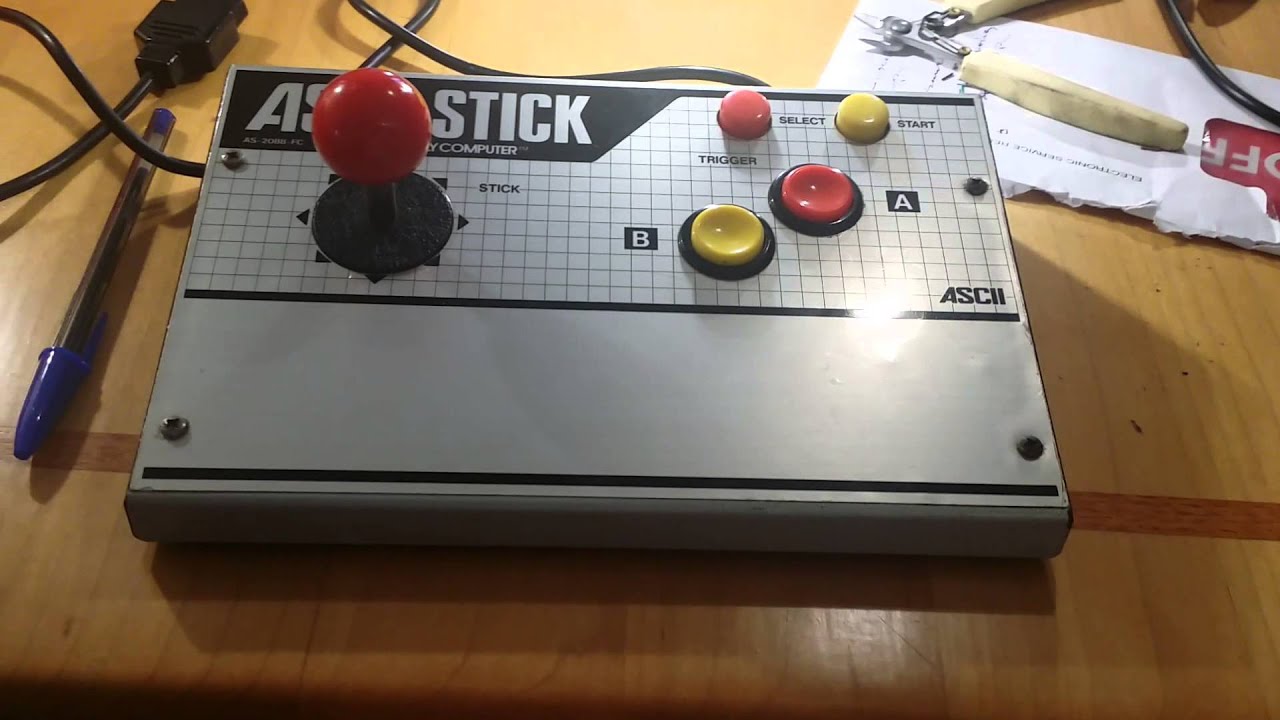 ASCII STICK: Review and NES Adapter Mod