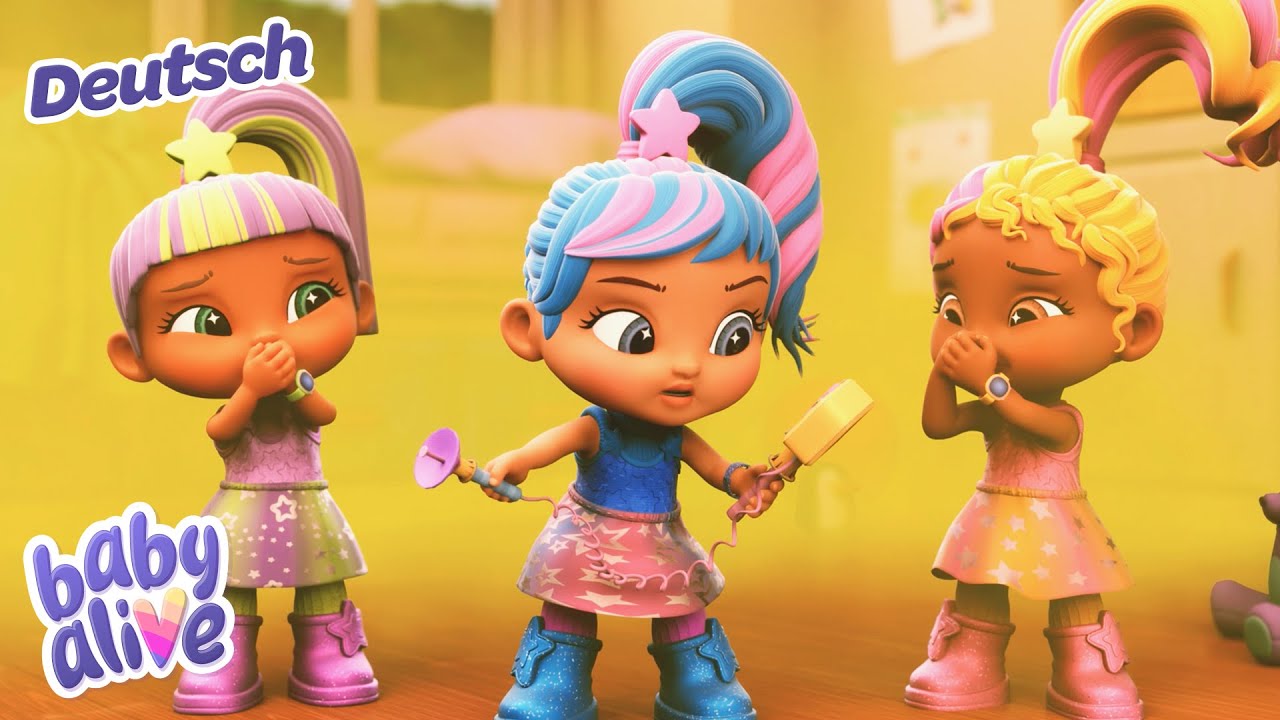 Bauchbeschwerden 😢 Baby Alive auf Deutsch 🌈  Zeichentrickfilme für Kinder 🍼 Video für Kinder