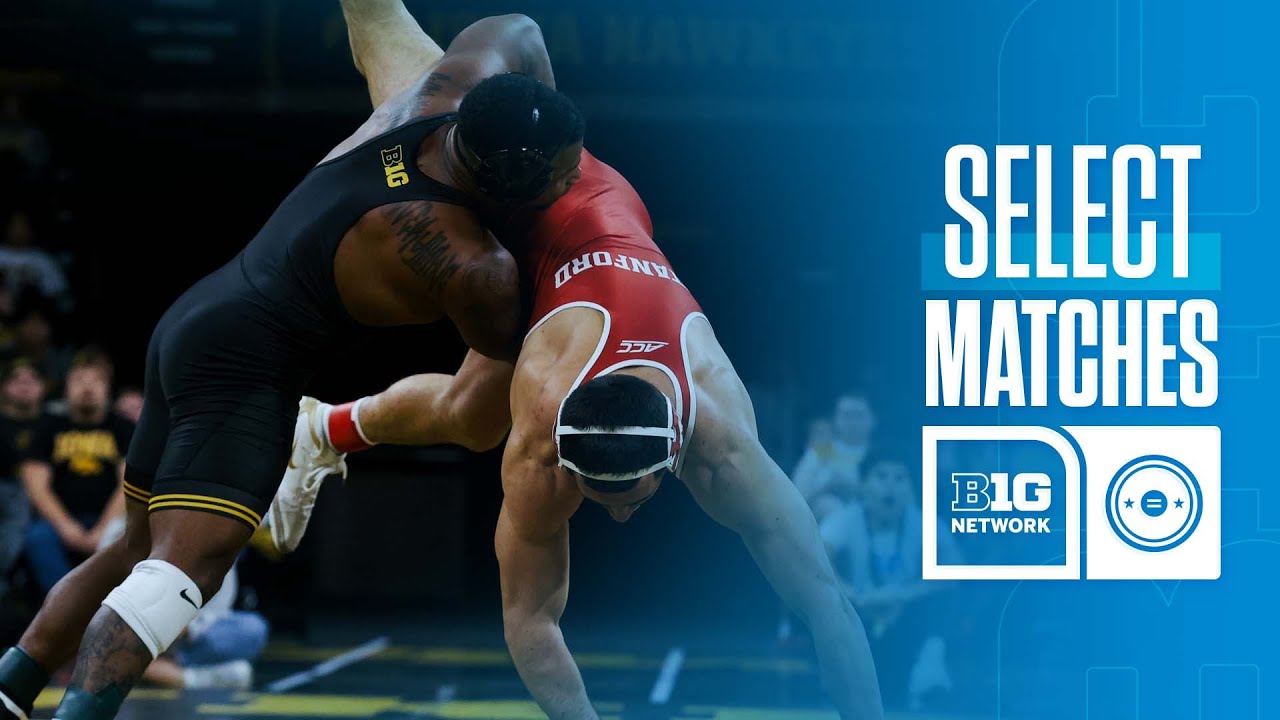 Избранные матчи: Стэнфорд против Айовы | Big Ten Wrestling | 11.09.24
