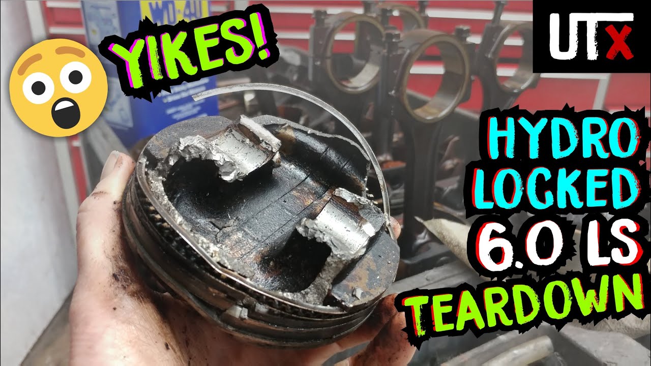 Can we save this HYDROLOCKED 6 liter?? - 6.0L LS Engine Teardown - UTX
