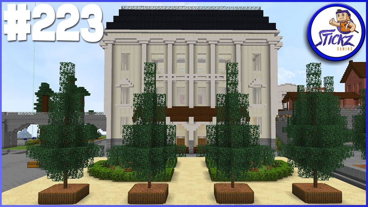 Minecraft - VICTORIAN BONE BUILDING - EP 223 (1.16) - Stickz Plays Minecraft S2