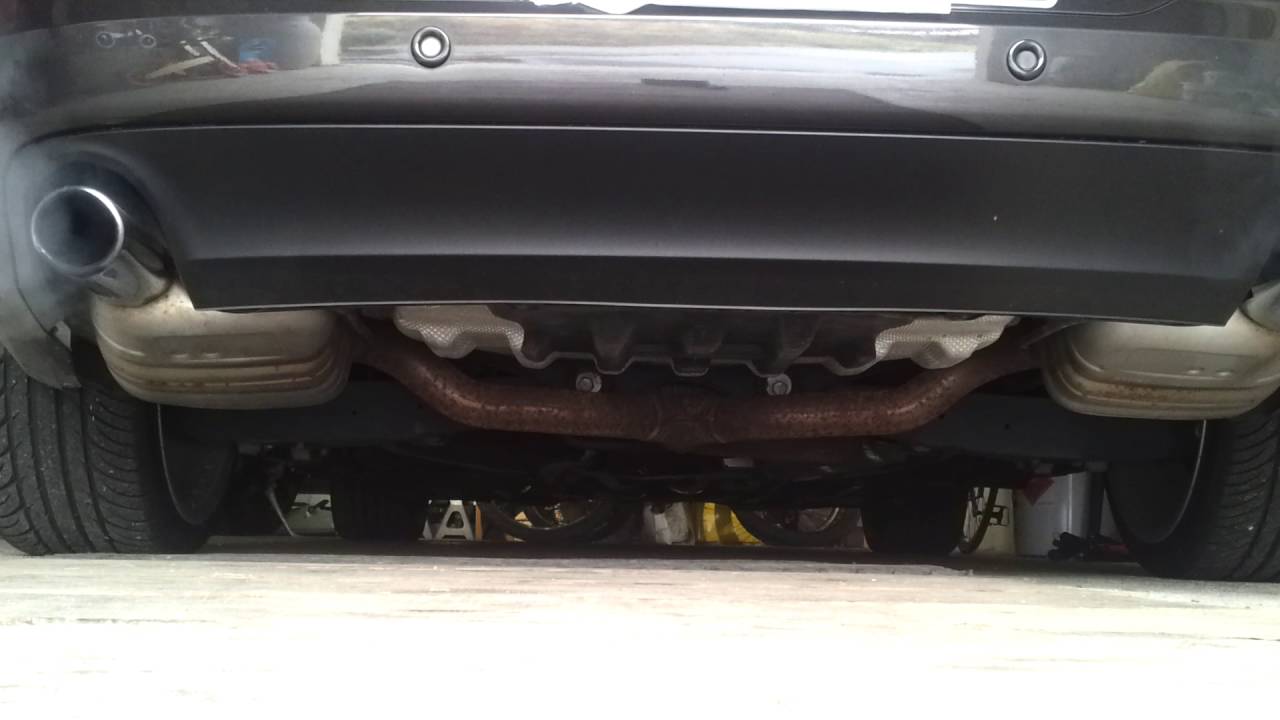 R36 exhaust sound suitcase muffler delete