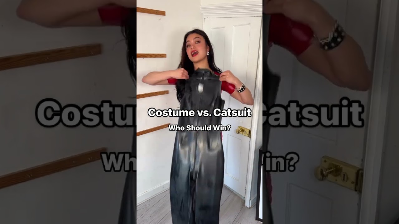 Costume vs. Catsuit, Who Should Win? 👩🏻‍⚕️🐈 