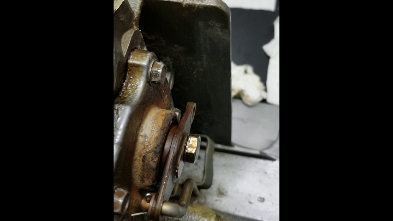 Volvo Penta SX-M outdrive cone clutch replacement, lapping, Part 5