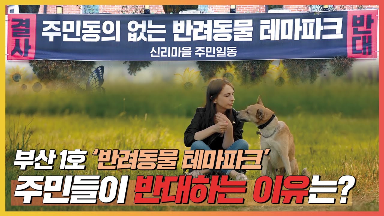 부산1호 '반려동물 테마파크'...주민들의 반대 이유는?