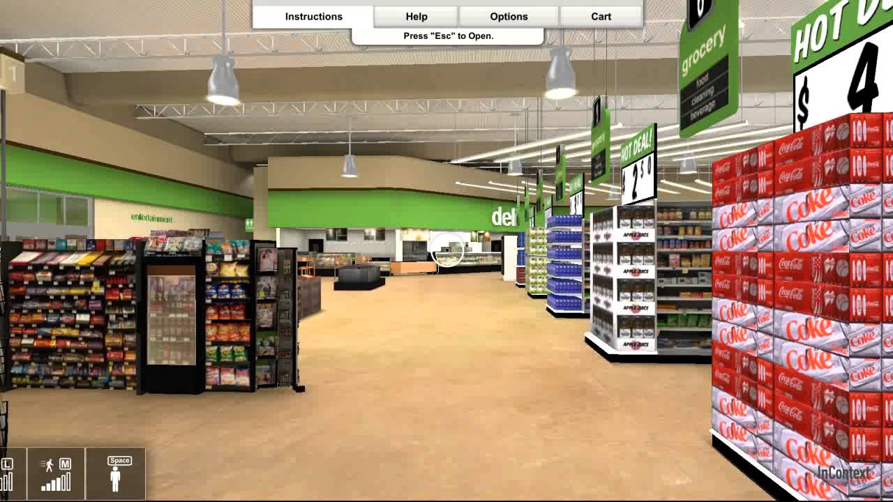 Incontext Virtual Store Example