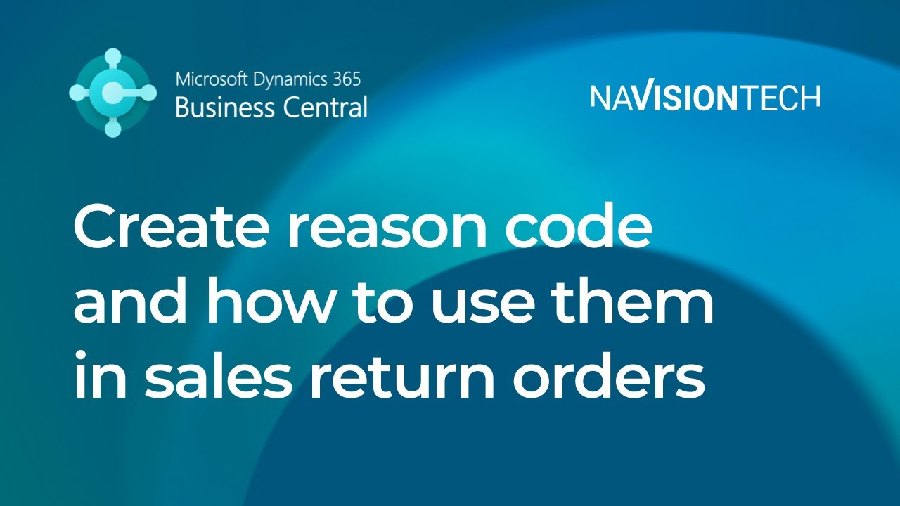 How to Create and Use Reason Code in Sales Orders