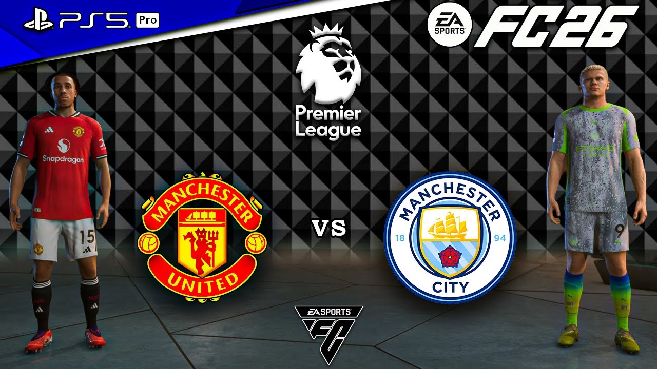 FC 26 - Manchester United vs. Manchester City - Premier League 25/26 Full Match | PS5™ Pro [4K60]