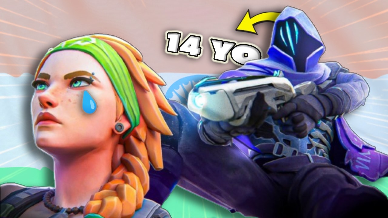 Carrying As a 14 y/o in Valorant Mumbai Server....