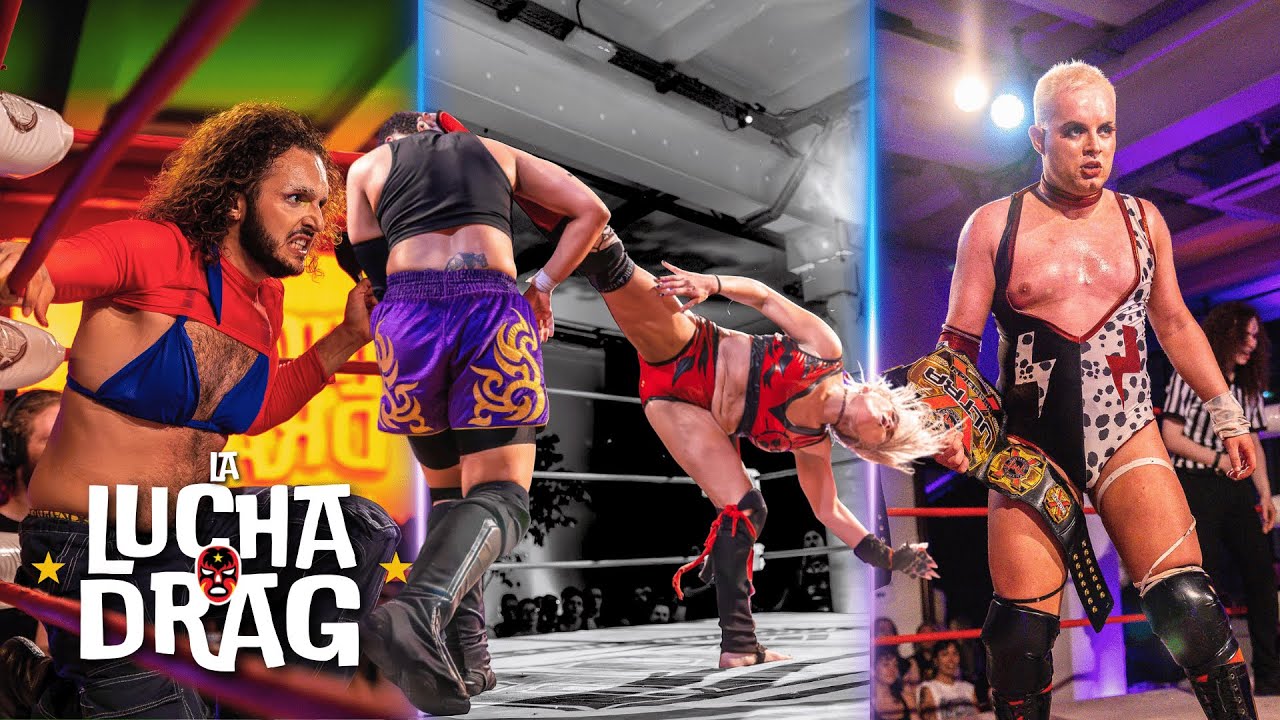 Drag Attack Wrestling - La  Lucha Drag, La Bellevilloise (13/07/2025)