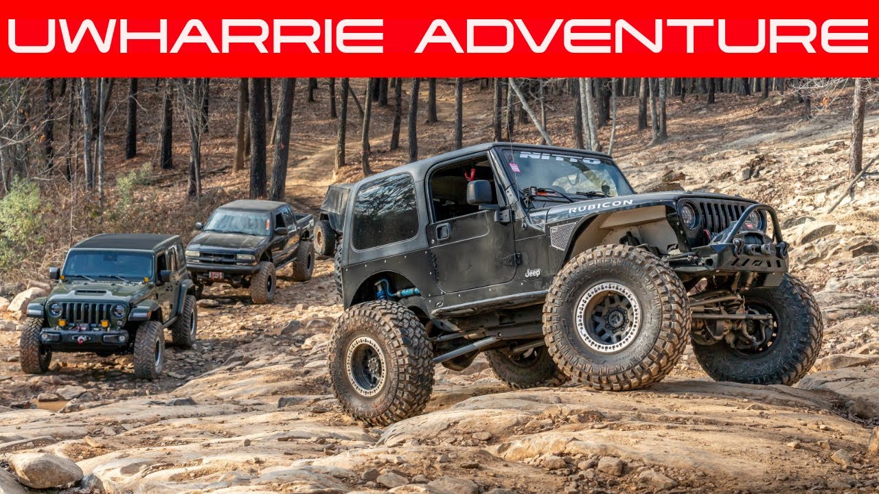 Exploring Uwharrie National Forest in a Jeep Wrangler Rubicon 392