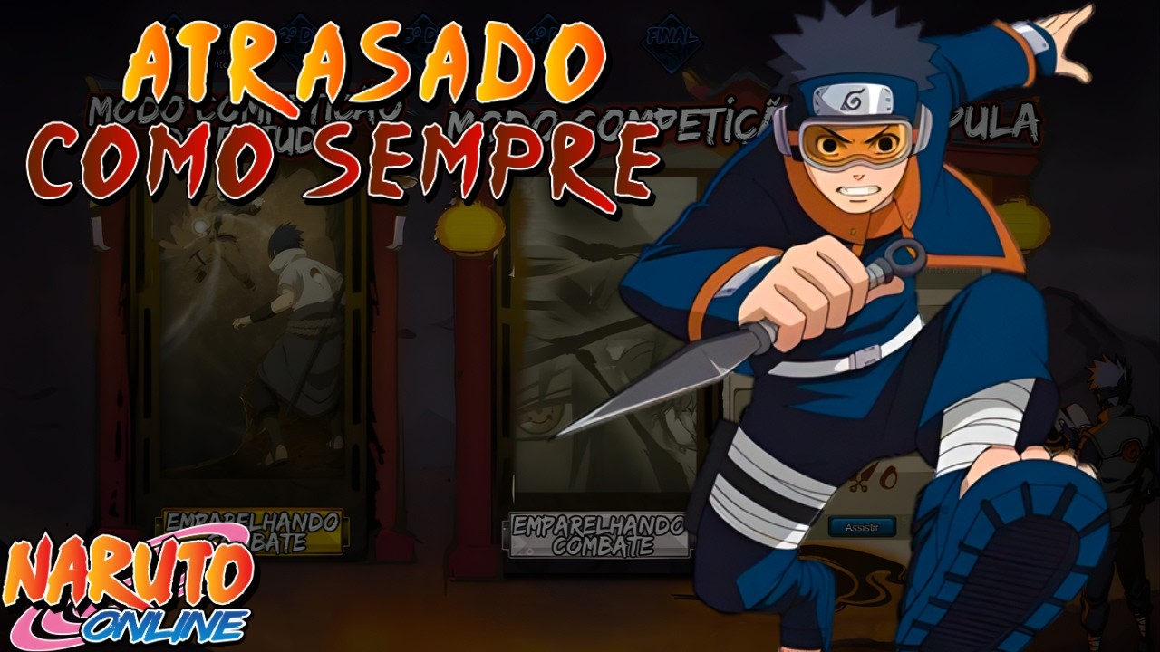 E L&Aacute; VAMOS N&Oacute;S... - COMPETI&Ccedil;&Atilde;O DE C&Uacute;PULA, PARTE 1 - NARUTO ONLINE