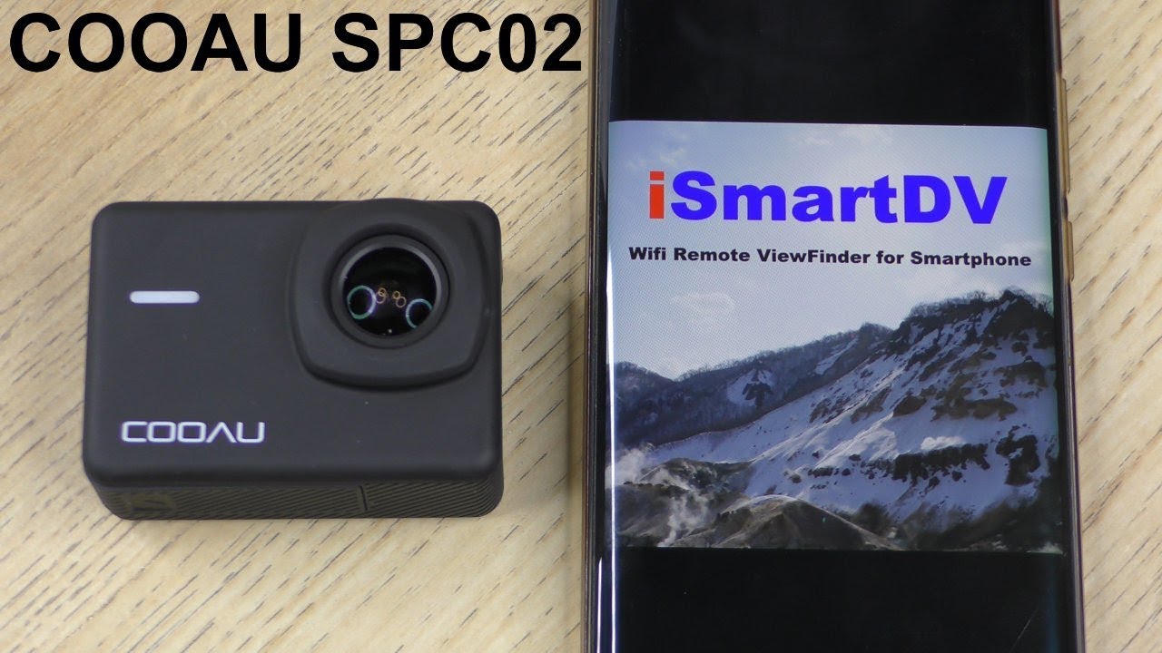 ALTRO CHE GOPRO!! COOAU SPC02 Come collegare lo Smartphone via WIFI utilizzando l'app iSmart DV