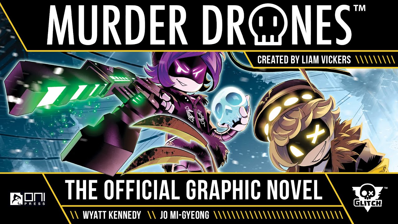 MURDER DRONES: THE OFFICIAL GRAPHIC NOVEL Trailer!