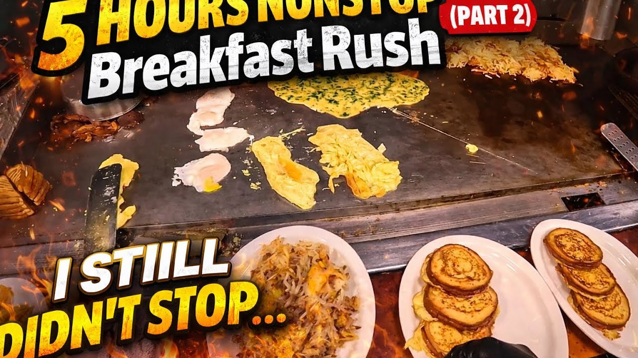 5 HOURS NONSTOP Breakfast Rush (Part 2) 🔥 No Pressure… Just Surviving!