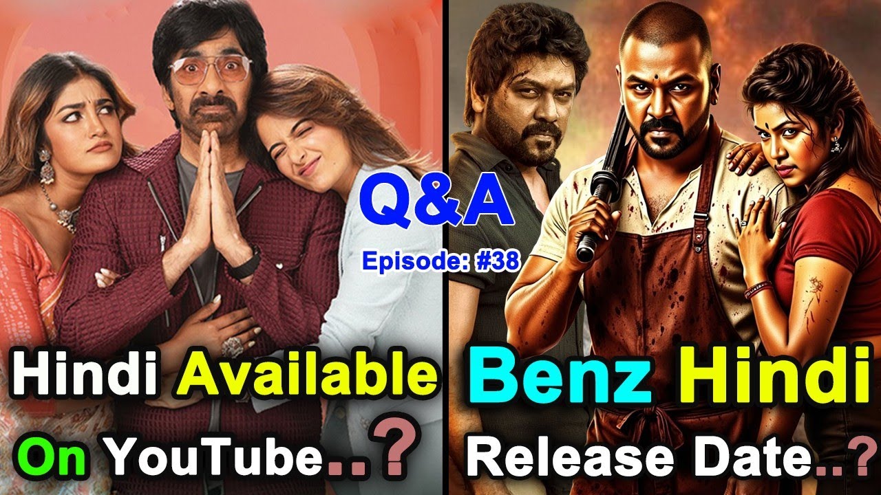 Q&A #38 - Benz Movie Hindi Dubbed Hindi Release Date, BMW Hindi Dubbed Available YouTube