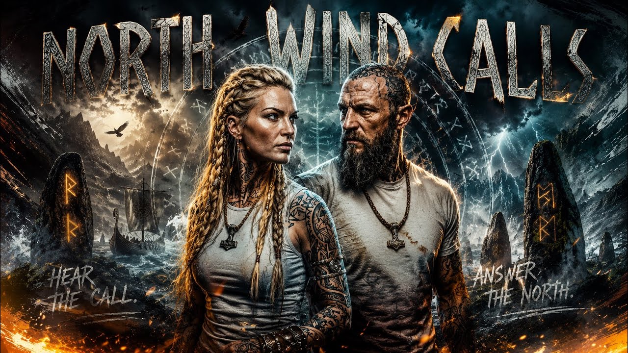 NORTH WIND CALLS | EPIC VIKING SONG | OFFICIAL LYRIC VIDEO / Draugr balled /