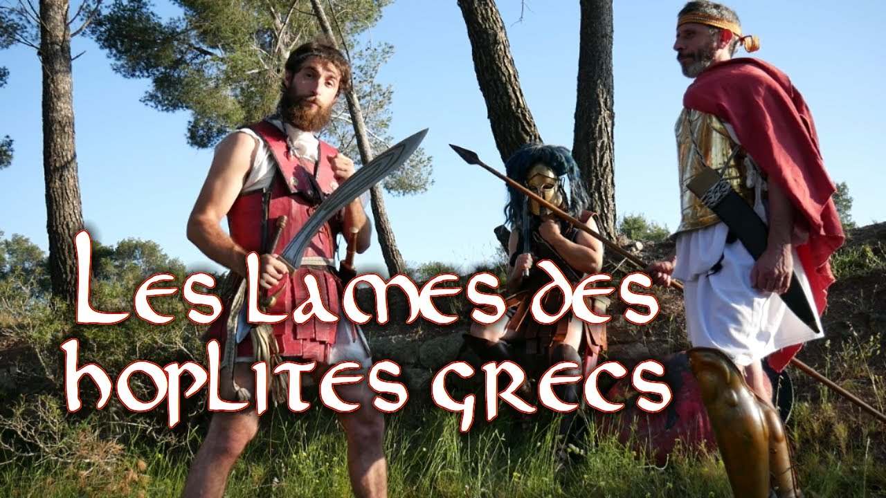 Présentation des lames des hoplites grecs! [AMHE]