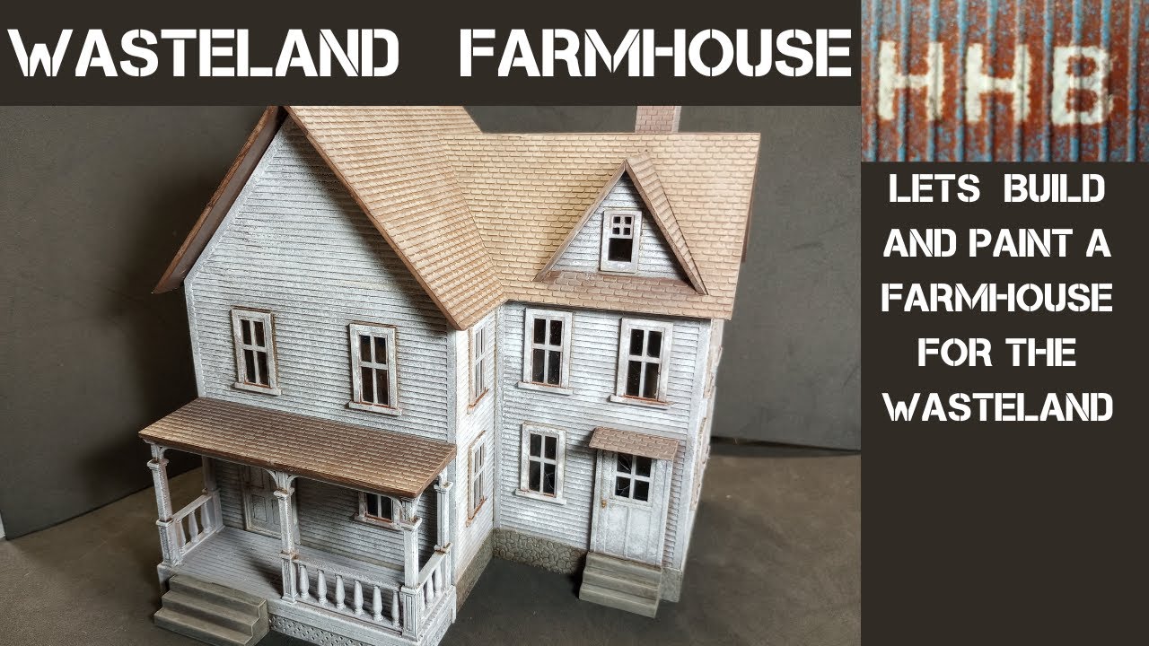Wasteland Farmhouse - FWW/TNT/DREDD/Post-Apoc/Zombie - Ep 83