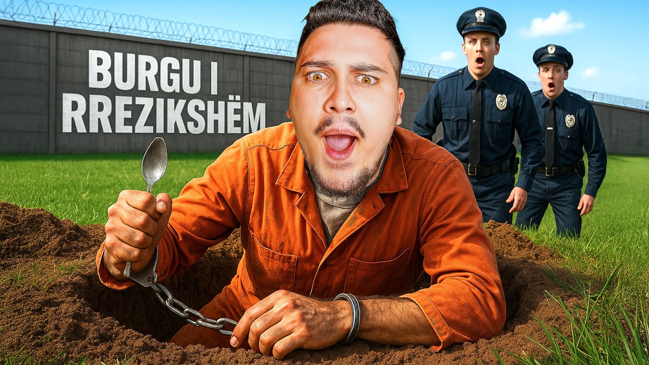 A MUJ ME IK NGA BURGU ME NJE LUGE | Prison Escape Simulator #1