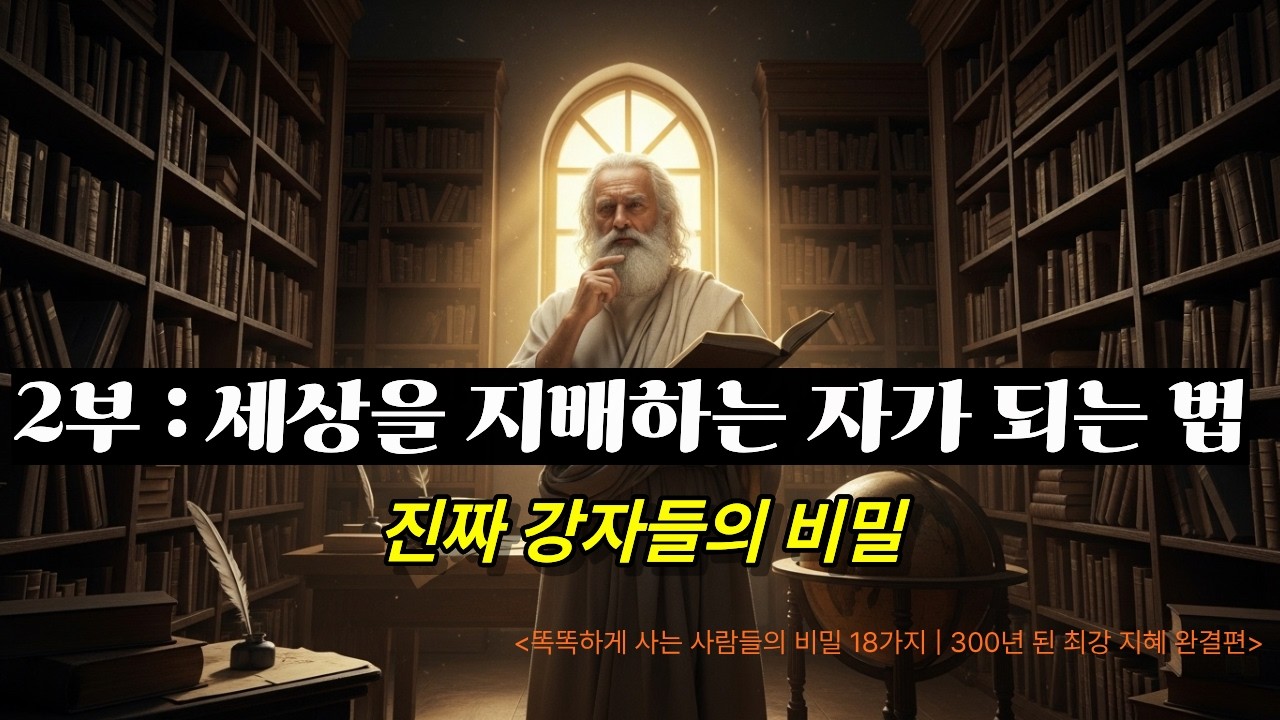 🔥세상을 지배하는 자가 되는 법ㅣ진짜 강자들의 비밀