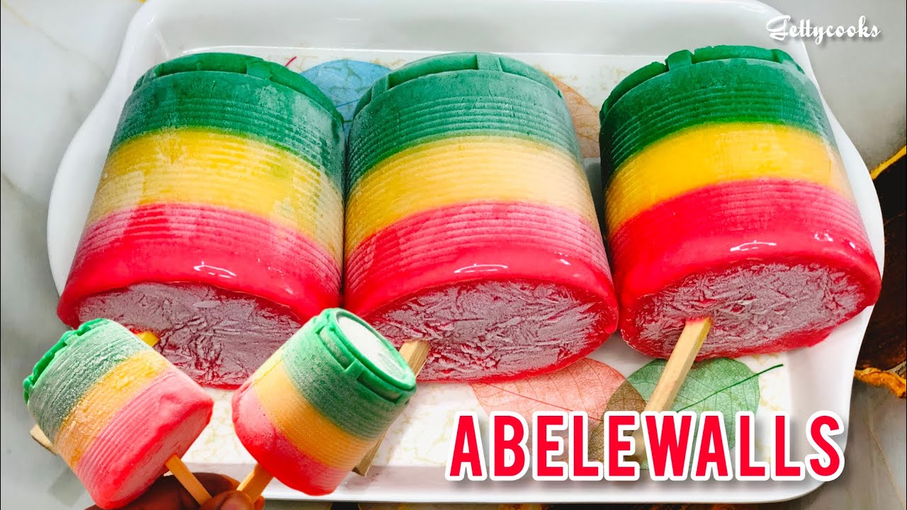 Flour ice cream/Ghanaian ice cream recipe/Abelewalls